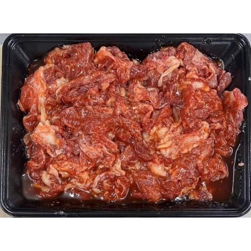 【定期便全6回】博多和牛A4ランク以上焼肉用タレ漬550g　　　