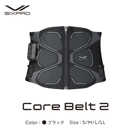【Mサイズ / ブラック】SIXPAD Core Belt 2