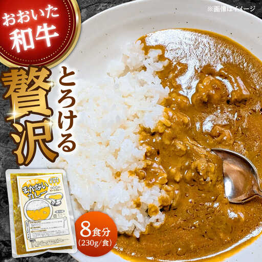 肉屋のまかないカレー(230g×8パック) 日田市 おおいた和牛 レトルト カレー [ARFE002]