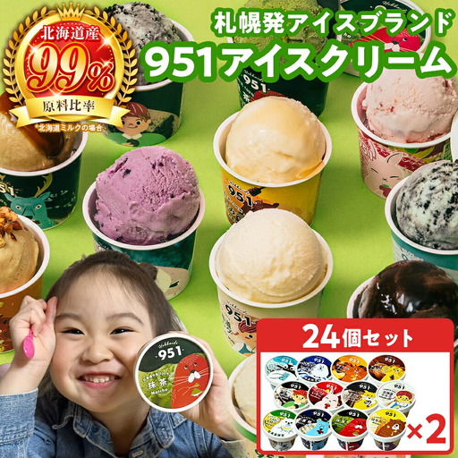 951アイスクリーム　24個セット　アイス