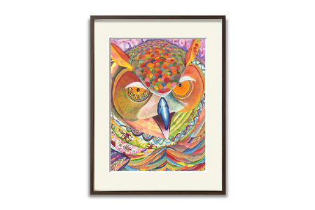 アート作品「狙う」(小) [169005] 絵画 インテリア アｰト 芸術品 美術品