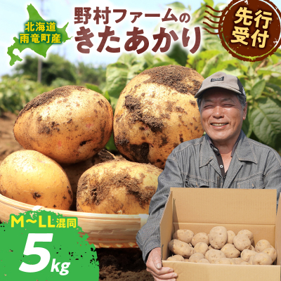 北海道産 じゃがいも きたあかり 5kg きたあかり 芋