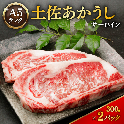 土佐あかうし サーロインステーキ 1パック 300g×2枚 ステーキ MT-10