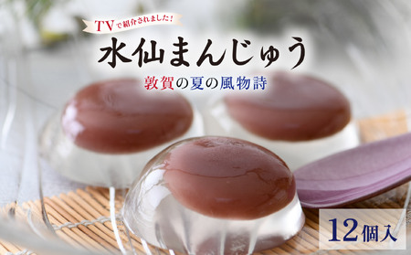水仙まんじゅう 2箱（1箱6個入り）[009-a214]