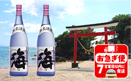 B2-25194／大海酒造 海 　1800ml　2本セット