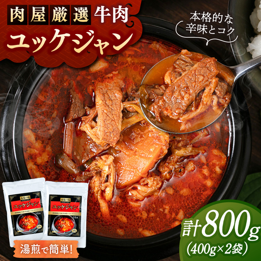 ユッケジャンスープ(400g×2袋)レトルト [ADAE014] スープ