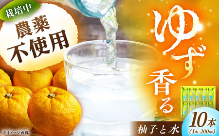 ゆずと水のギフト 10本入り / 恵那市 / かさぎゆず組合 [AUAW016]