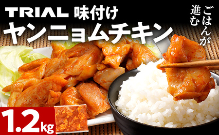 鶏肉 ヤンニョムチキン 1.2kg 鶏肉
