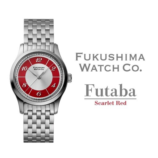 自動巻き腕時計 Futaba / Scarlet Red | 腕時計