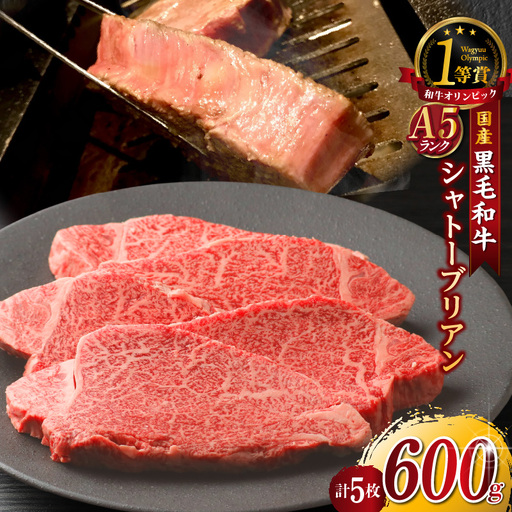 東浦町産黒毛和牛『下村牛』極上シャトーブリアン 5枚(約600g)│牛肉 ステーキ シャトーブリアン 東浦町