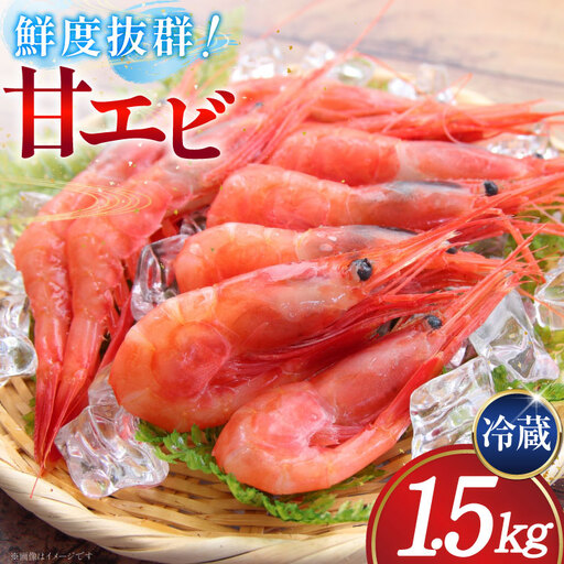【期間限定発送】 甘エビ 冷蔵 1.5kg