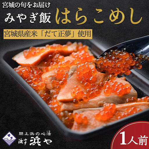 みやぎ飯【宮城県郷土料理】はらこ飯 1人前  鮭 腹子 いくら 郷土料理 漁亭 浜や 宮城県 名取市
