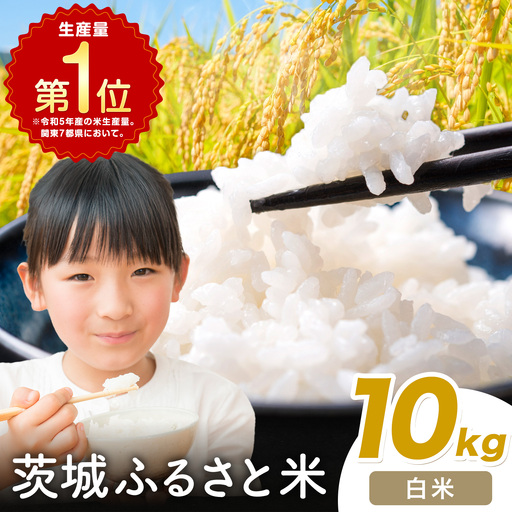 米 茨城 ふるさと米 白米 10kg《1-5日以内に出荷予定(土日祝除く)》