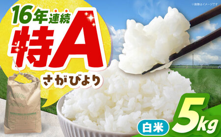[先行予約]令和8年産 さがびより 精米 5kg [佐賀県江北町産][HAF030] こめ