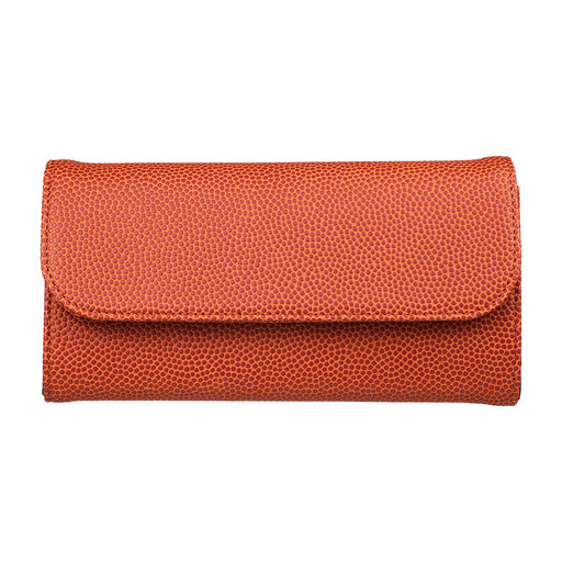 FUKUNARY 千菱 フラップ 長財布 ブラウン M071