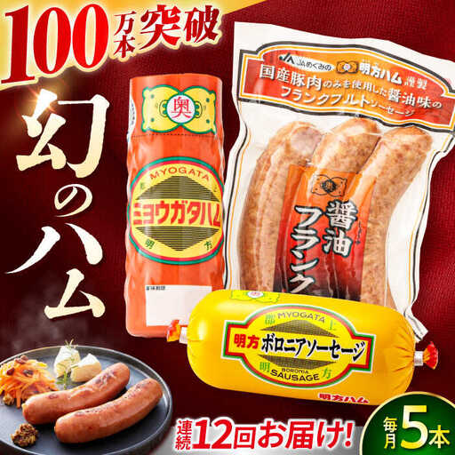 [12回定期便]明方ハム詰め合わせ Aセット [AVBA005]明方 定期