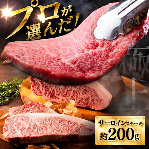 くまもと黒毛和牛 藤彩牛 サーロインステーキ 約200g ステーキ BHAD125