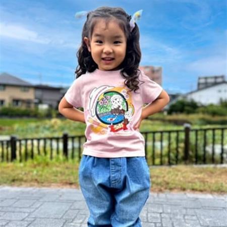 佐野市 マンホールTシャツ(さのまる)キッズサイズ 110サイズ【1644928】
