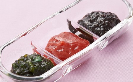 佃煮詰合せ 一食用ミニパック のり佃煮 野沢菜のり 練り梅 佃煮詰合せ【各種100個入】