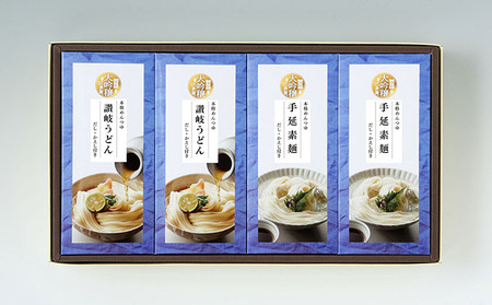 [ 小豆島 ]大吟穣そうめん・大吟穣うどん だし・かえし詰合せ30-PSK 麺類 素麺