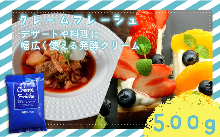 クリーム 中沢クレームフレーシュ 500g 1本 【 クリーム 】