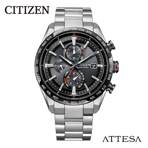 [CITIZEN]アテッサAT8189-61E シチズン 腕時計 メンズ 電波時計 光発電 エコ・ドライブ 防水 ATTESA メーカー保証 新潟県 妙高市