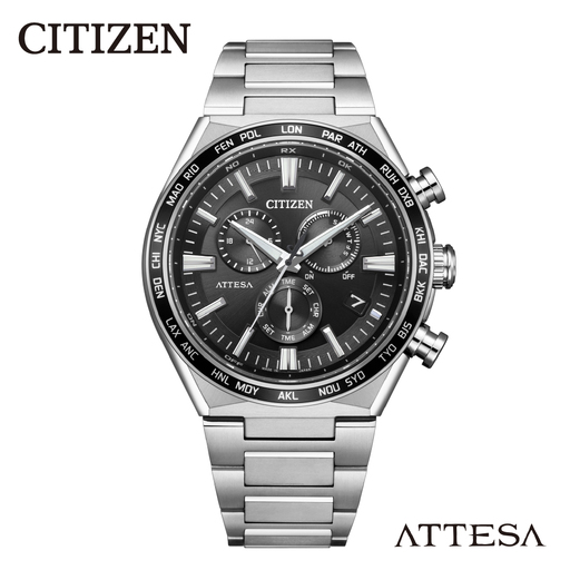 [CITIZEN]アテッサCB5966-69E シチズン 腕時計 メンズ 電波時計 ACT Line 光発電 エコ・ドライブ 防水 ATTESA メーカー保証 新潟県 妙高市