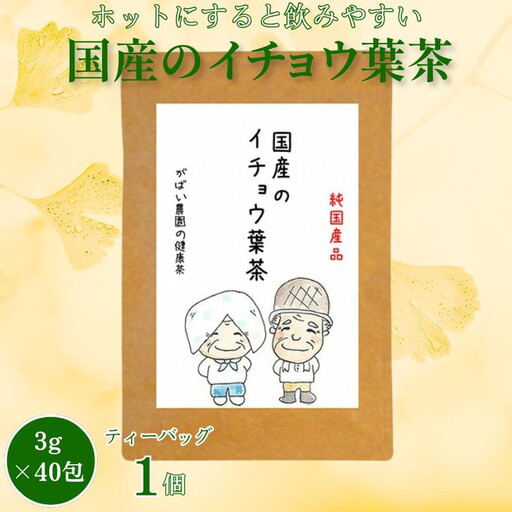 国産 イチョウ葉茶:A095-022