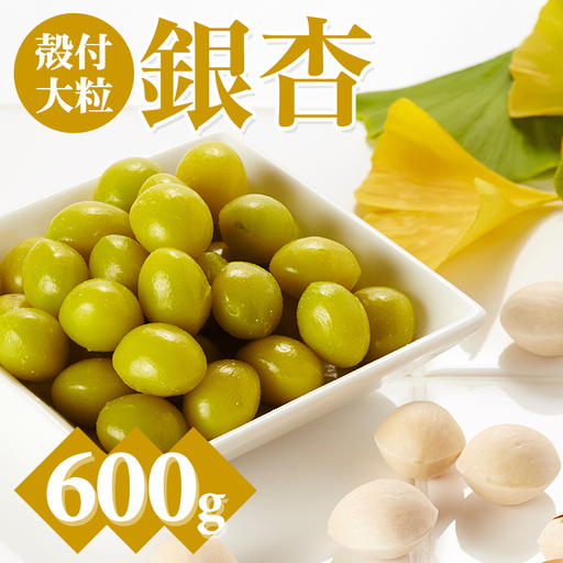 大粒銀杏 (殻付き) 600g 江里口加工所 ぎんなん 旬の食材 銀杏 秋の味覚