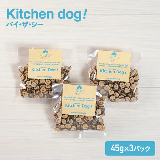 ビスケット By the sea 犬用 手作り 海苔 ビスケット【45g×3パック】
