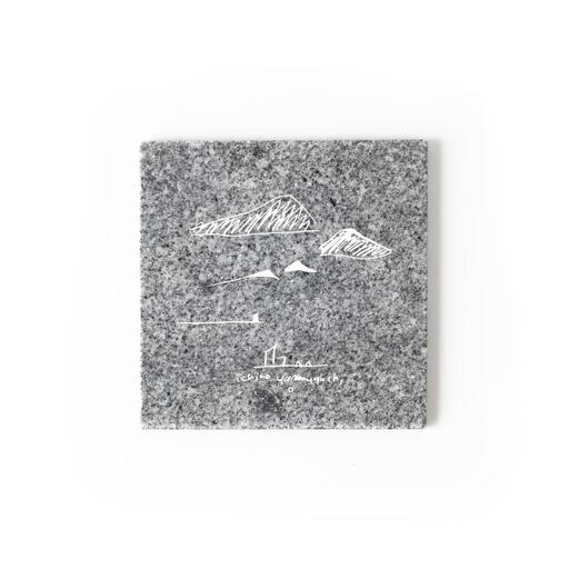 瀬戸内 / Ichiro Yamaguchi｜山口一郎氏イラスト刻印の庵治石プレート