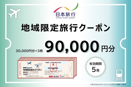 栃木県日光市 地域限定旅行クーポン 9万円分 日本旅行 [0718]