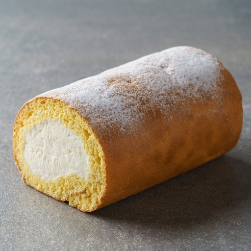 [香料・乳化剤・安定剤不使用]手作り ミニ ココナッツ ロールケーキ[jbpy0003]