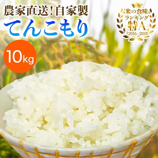 新米 [令和8年産／11月上旬より順次発送] 伊勢原産 精米10kg(5kg×2袋) てんこもり 農家直送！加藤さんちのうんめぇ！自家製米 [1112]