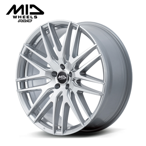 MID WHEELS MID EXCLUSIVE 029F (20インチ　8.5J　インセット42　5-120　ハイパーメタルコート/ミラーカット