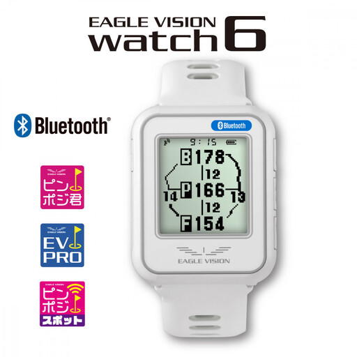 ゴルフグッズ EAGLE VISION watch6 WH ゴルフ