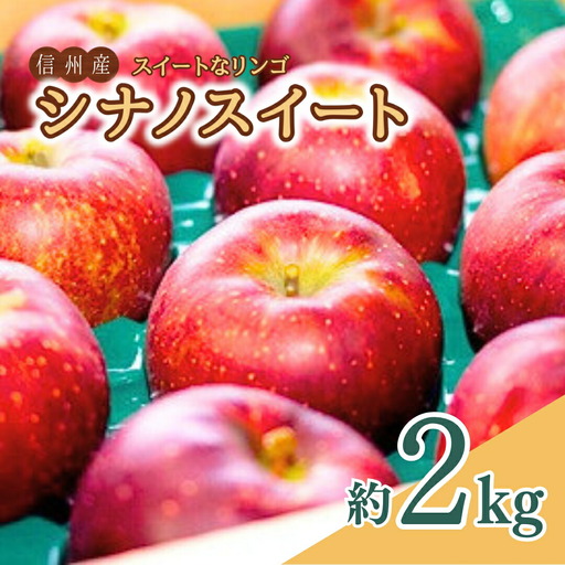 [2026年先行予約]スイートなりんご シナノスイート 2kg | りんご
