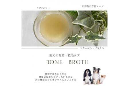 [無添加・ドッグフード] 鴨のボーンブロス レトルト スープ 480ml (160ml×3袋) 