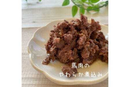 [無添加・ドッグフード]馬肉のやわらか煮込み レトルト 300g (60g×5袋) 