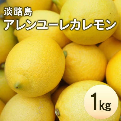 レモン アレンユーレカ 淡路島 1kg 8～12個 レモン
