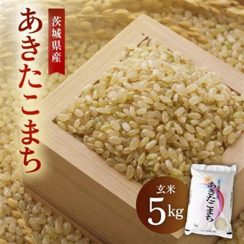 令和8年産 新米 あきたこまち 玄米 5kg | 米 あきた小町 茨城県かすみがうら市【1666721】