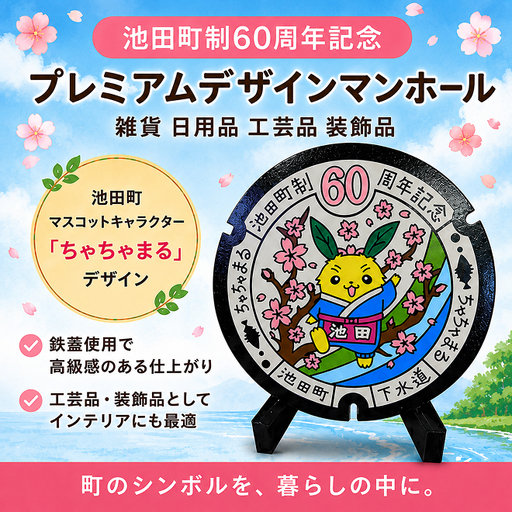 プレミアムデザインマンホール 雑貨 日用品 工芸品 装飾品 