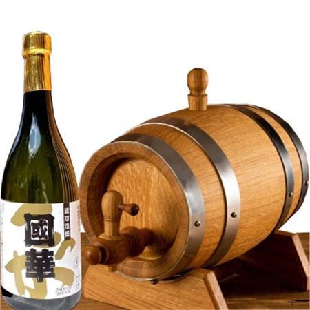 枚方熟成泡盛 國華 30度 720ml ×1本+本格熟成ミニ樽2Lサイズオリジナルセット