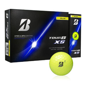 ゴルフボール TOUR B XS 4ダース【イエロー】2026年モデル ブリヂストン｜48個入り [2350]