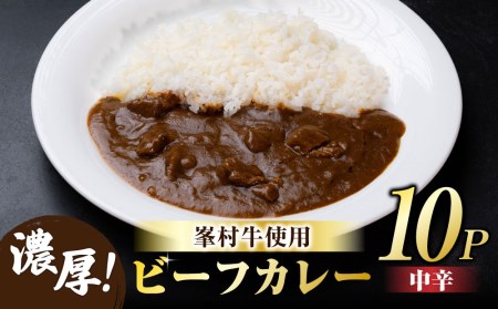 【信州プレミアム牛】ビーフカレー10個セット｜牧舎みねむら ※着日指定不可