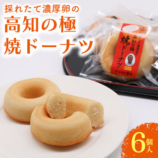 焼きドーナツ 高知の極 6個入 焼き菓子 お菓子 菓子 洋菓子 家庭用菓子 ギフト