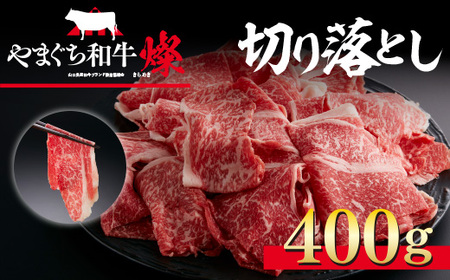 和牛【共通返礼品】やまぐち和牛 燦 切り落とし 400g BH0101 