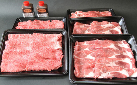 田子牛&豚焼肉セット『宴』2種 2.5kg 自家製タレ付[肉の博明]