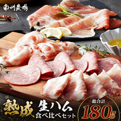 南州農場 黒豚熟成生ハム 4種食べ比べ セット 冷蔵 NS-9 | 国産 肉 お肉 豚肉 豚 にく ぶた かごしま黒豚 生ハム 最高峰 熟成ハム コッパ パンチェッタ コッホサラミ スパイス サラミ 詰め合わせ 産地直送 ギフト プレゼント 贈り物 鹿児島県 南大隅町
