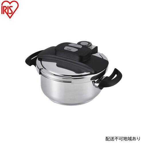 圧力鍋 両手圧力鍋4L RAN-4L ih対応